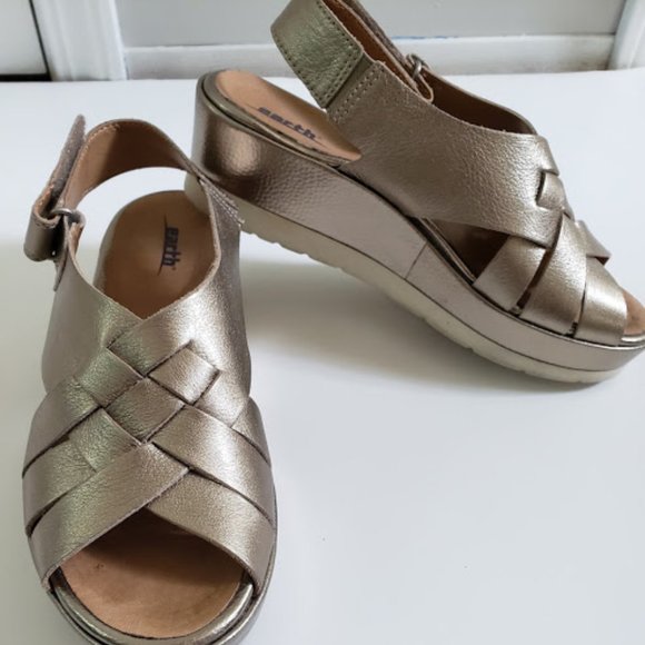 Earth Shoes | Sunflower Wedge Rose Gold 